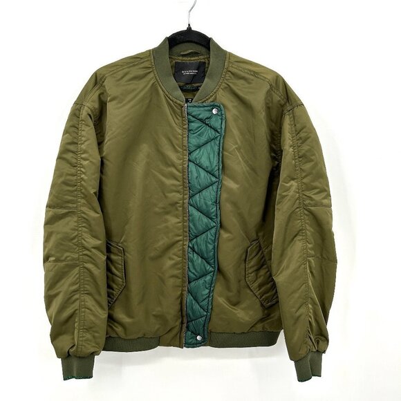 SCOTCH & SODA Women's Army Olive Green Full Zip Bomber Jacket Size XL - Picture 1 of 5